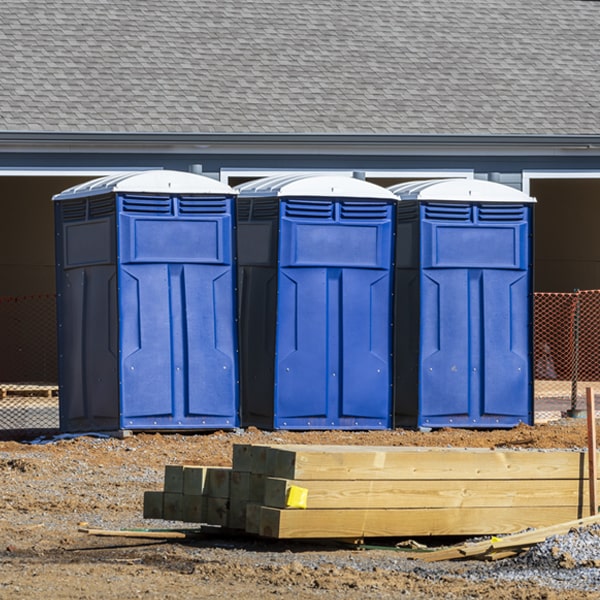 are there any restrictions on where i can place the porta potties during my rental period in Ophir Oregon